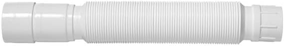 EasyDrain Expandable & Flexible P-Trap for Bathroom Sinks 7/8" - Durable Polypropylene Pipe with High/Low Temperature Resistance - Odor-Free Solution with Easy Installation