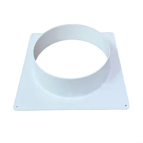 CNANRNANC Canal de ventilation Bride de raccordement droite Tuyau d'aération en plastique Outils Connecteur de conduit de ventilation (200 mm), 463P068UH17H833EEZEV7L55YZ5