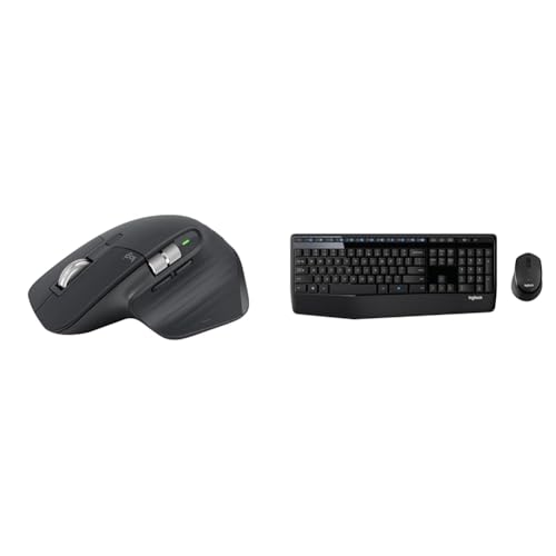 Image of Logitech MX Master 3S - Wireless Performance Mouse with Ultra-Fast Scrolling, Ergo, 8K DPI, Track on
