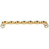 Angoily Candelabro Budista de Aleación Dorado para Vela, Soporte de Taza para Ofrendas, Portalámparas de Buda Decorativo para Hogar y Ritual, 1 Unidad