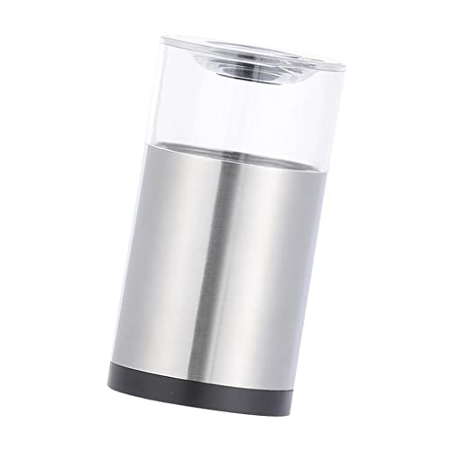 Moedor de sal e pimenta em aço inoxidável premium Baoblaze – transparente, 14,5 x 5,2 cm 5,71 x 2,05