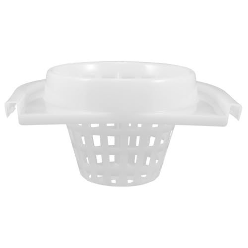 FRCOLOR Plastic Mop Bucket Basket Replacement, Thickened Drainage Mop Basket Accessory for Industrial Cleaning Buckets, Efficient Water Drainage Solution for Janitorial Use
