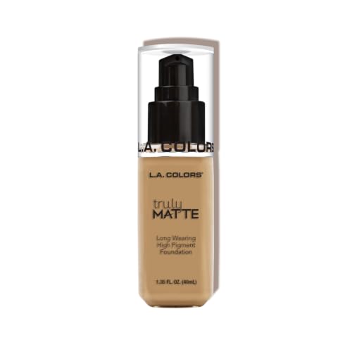Image of L.A. COLORS Truly Matte Foundation, Medium Beige CLM355