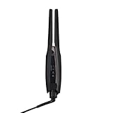 Nobby by TESCOM ストレートアイロン ヘアアイロン プロテクトイオン シルクコーティング [ パワーモード/ケアモード ] 60~210℃ 海外対応 温度調整/ロック/メモリー機能 自動OFF 開閉ロック NIS500B ラク抜きプラグ ブラック NIS500B-K