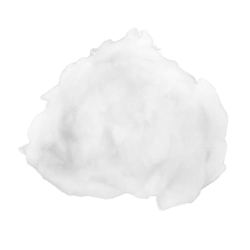 Veemoon 1 Paquete De Muñeco De Peluche De Algodón Relleno con Relleno De Almohada De Fibra De Poliéster Relleno De Cojín Relleno De Almohada Suave Material De Relleno De Nieve Falsa
