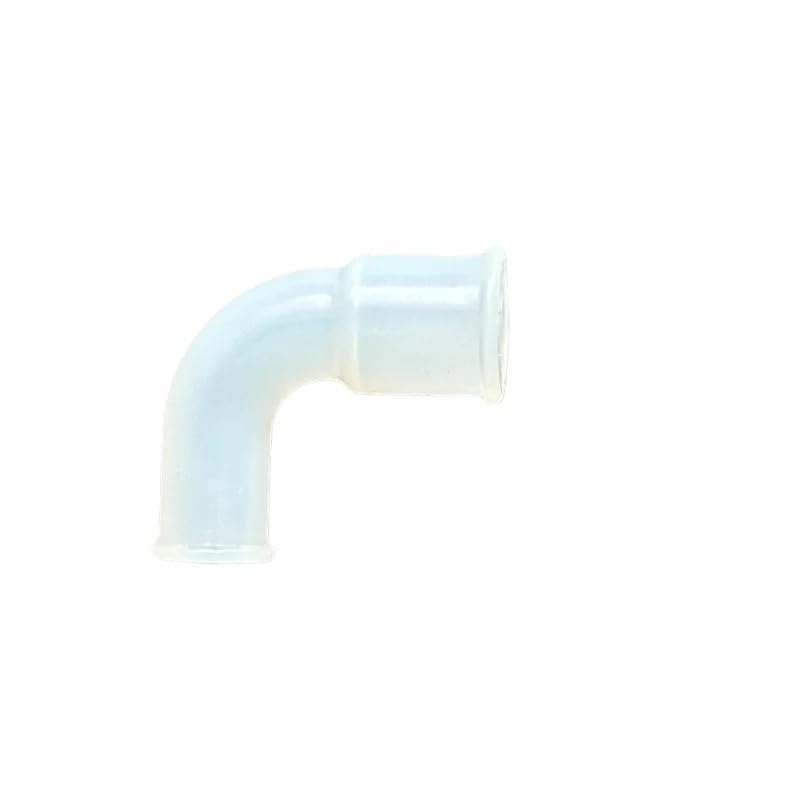 1 codo de silicona suave y duro conector de tubo de diámetro variable, acoplamiento de goma elástico en ángulo recto, tanque de peces riego jardín (codo 10-14, 1 unidad)