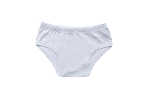 ORGANICKID Girls 100% Organic 100% Cotton Underwear GOTS Certified Kids Toddler Panties Briefs Pack of 34