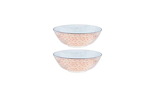 Preisvergleich Produktbild Bjorn Bowl Ø21cm Jungle Salat - 2er Set - Pastel Kollektion