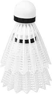 Plastic Shuttlecock Premium Quality (Pack of 6) ideally Designed for Sports Person