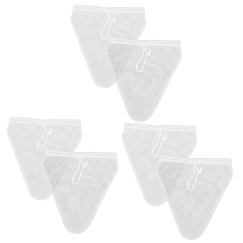 BESTonZON 6pièces Sachet Filtrant Nylon Réutilisable Pour Lait De Noix Filtration Pratiques Pour Cuisine Facile à Nettoyer Utiliser