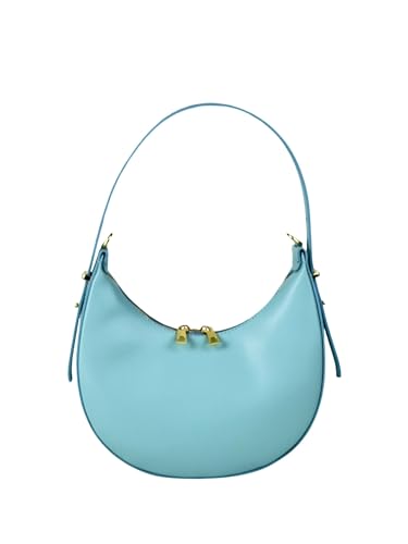 Sac besace en cuir véritable italien GIOTTO box rigide noir élégant