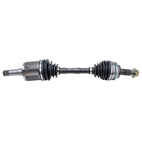Image of Detroit Axle - Front Left Steering Knuckle CV Axle Replacement for 2007-2014 Ford Edge, 2007-2015 Lincoln MKX - 2pc Set
