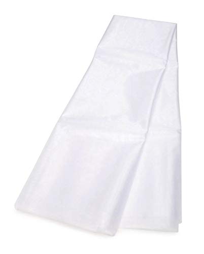 Victoria Lynn White Organza Folded, 54 x 180 inches Fabric