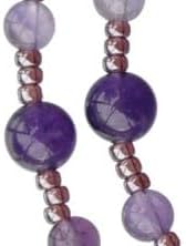 Rosary Wrap/Twist Bracelet Genuine Amethyst MM 4mm - Image 3