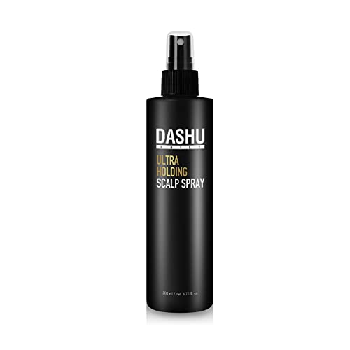 Dashu Daily Ultra Holding Scalp Spray 6.76Fl Oz – Prevents Hair Loss, Easy Styling & Extra Strong Holding, Control Hairspray #TOP12