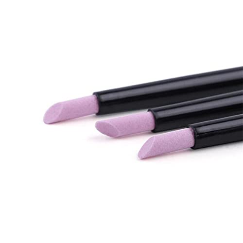 Labolis 15 Pcs Pumice Stone Nail File Cuticle Stone Pusher 3 Color Nail Art Pen Cuticle Remover Trimmer Buffer Manicure Tools Nail Sanding Sticks For Household Beauty Salon Peeling Dead Skin Repairing #TOP5
