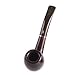 Savinelli Pipes Bosco Collection - Forest Green & Dark Wood Italian Hand Crafted Briar Pipe, 6mm (Polished 626)
