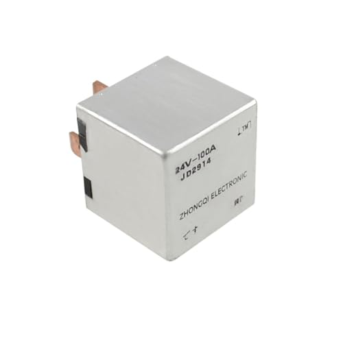 Relé automotriz de contacto de aleación de plata RGL 100A con pines de latón de alta conductividad
