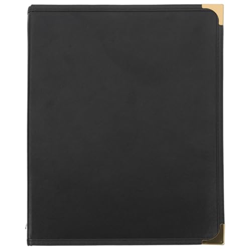 Classeur menu restaurant en PVC portable idéal pour le service en salle et cuisine