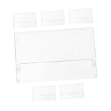 Haute transparence : fabriqués à partir d'un matériau à haute transparence, ces supports de stockage de cassettes vous permettent d'afficher clairement le contenu à l'intérieur, étui à cassettes, organisateurs de cassettes