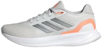 adidas Mujer Runfalcon 5 Running Shoes, Crystal White/Iron Met./B...