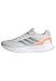 adidas Damen Runfalcon 5 Running Shoes, Crystal White/Iron met./Beam orange, 38 EU