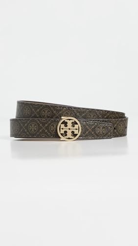 Tory Burch Women's T Monogram Coated Canvas Miller Belt2