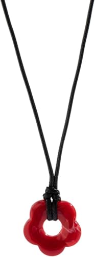 Collier pendentif fleur pastorale TABOJS en ligne de cire pour femmes