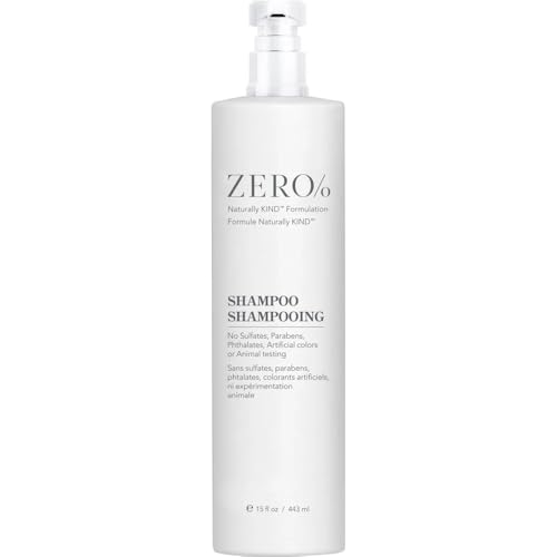 ZERO% Gilchrist & Soames Shampoo Naturally KIND Sulfate Free Paraben Free No Phthalates No Artificial Colors Hotel Collection 15 fl oz