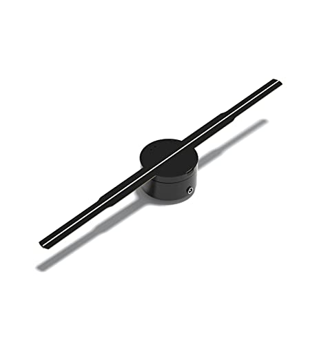 Werbung 3D Hologramm Ventilator, 41,4 cm Normale Helligkeit 3D Fan Hologramm Projektor Holografische Bildlampe Werbelichter