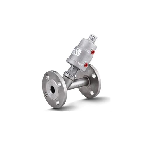 Siège d'angle pneumatique DN65 inox durabilité maximale - 2