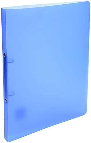 Exacompta - Ref. 54160E - 1 Chromaline translucent flexible PP binder - 2 round rings, diameter 15 mm - Spine 20 mm - External dimensions: 32 x 25 cm - Format to file A4 - Colour: colorless
