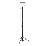 Amazon Basics Photography Video Lighting Kit, RGB LED Lights with Adjustable Tripod, 2Pack