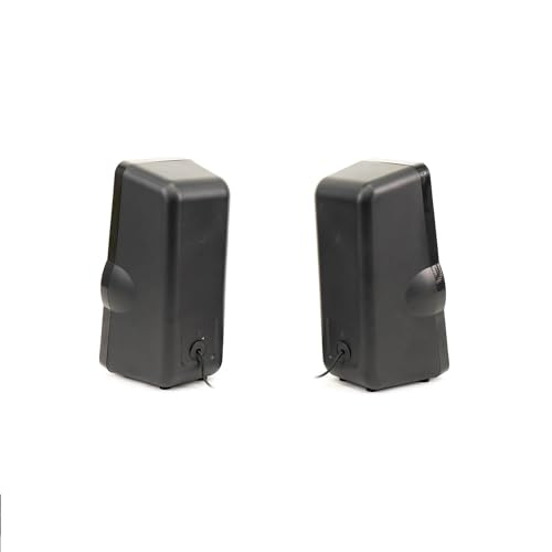 Woxter Big Bass 260 - Altoparlanti 2.1 (legno 150W, Subwoofer, metallo grata, di controllo del cavo del volume, AUX, per TV, PC e console di gioco), Colore Nero - 7