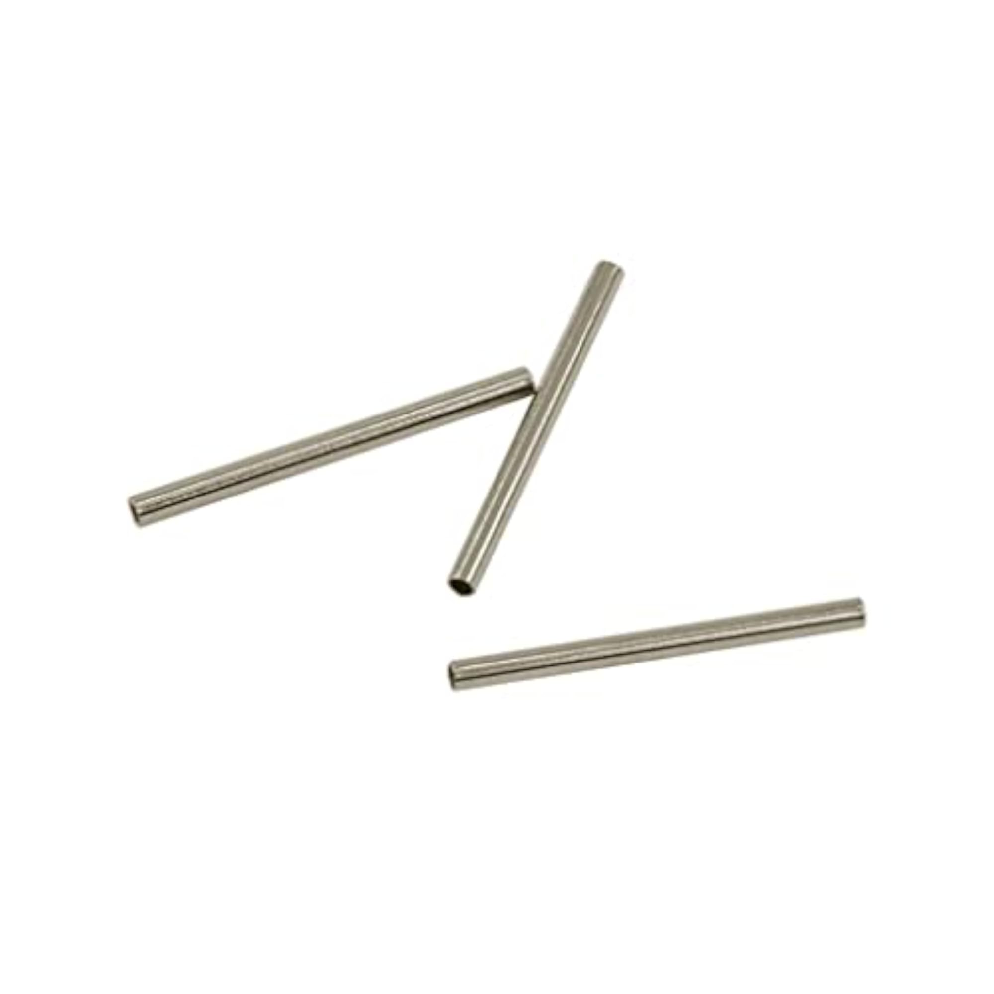 Brass Smooth Straight Tube Spacer Beads for Jewelry Making