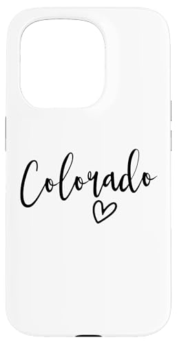 Colorado Heart ���f�B�[�X Love Colorado �X�}�z�P�[�X iPhone 15 Pro �p
