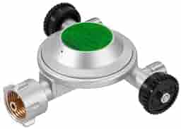 Regolatore Gas Bombola Regolatore Gas Bassa Pressione 0,8 Kg/h 30 Mbar EN61 - Con Tubo 40 Cm, GOK 2024 Riduttore Pressione Gas 30mbar