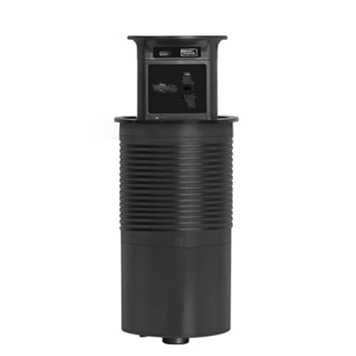 Prise encastrée cuisine avec charge sans fil 15W pour un plan de travail moderne et épuré