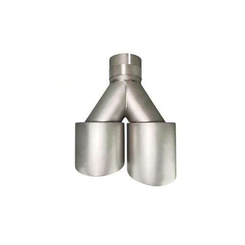 Buse double sortie pour remplacer embout pot d'échappement Golf 7 GTI 51mm