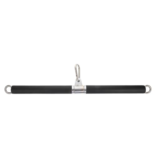 TOGEVAL Barra Corta de Tracción con Anillo de Cojinete para Tríceps Varilla de Acoplamiento para Gimnasio y Entrenamiento en Casa Repuesto Compatible con Máquinas de Fuerza Parte