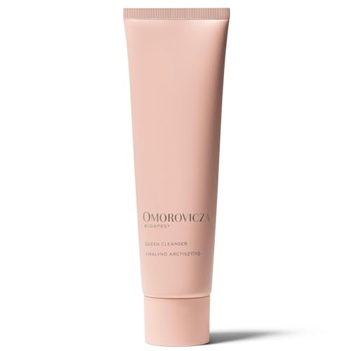 Omorovicza Queen Cleanser (5.1 oz), face cleanser, Nourishing Cream Cleanser Face Wash with Calendula Flower Extract, Moringa Seed Peptides & Borage Seed Oil, to Soothe and Balance Sensitive Skin
