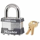 Master Lock 470-1KA-2001 Laminated Padlocks Keyed Alike Key Code 2001, 5/16