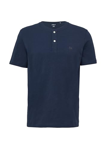 s.Oliver Herren Shirt 2161569 5852 Blue XXL – Ansicht 4