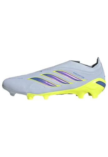 Image of adidas League Laceless Firm Ground Soccer Cleats - Red, White