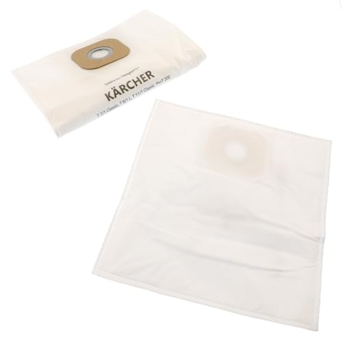 Bolsas de polvo para aspiradoras Karcher T7/1 Classic, T8/1, T11/1 Classic y ProT 2000, 5 unidades, tipo 6.904-084.0