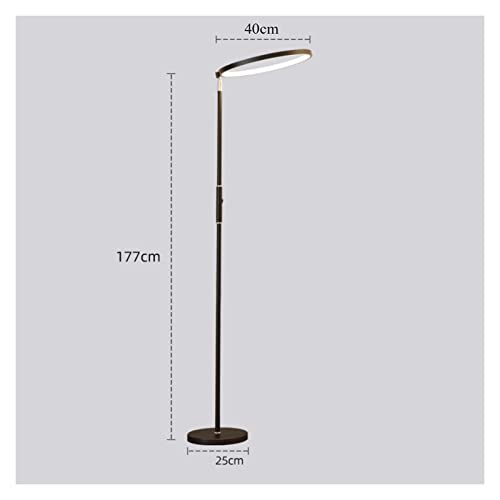 Lámpara de pie para sala de estar y dormitorio con diseño vertical 2