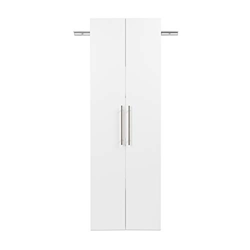 Image of Prepac HangUps 24 inch Large Garage Cabinet, Bathroom Cabinet Wall Mount, Ideal for Garage, Kitchen and Laundry Organization 24 inch W x 72 inch H x 12 inch D, White