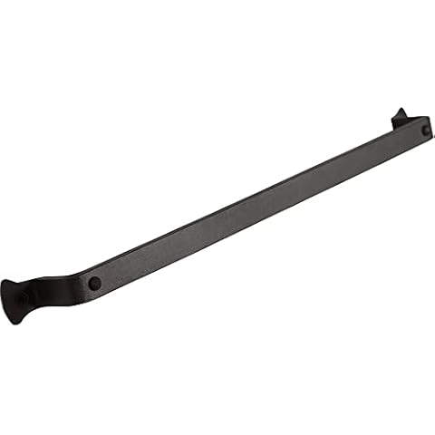 RTZEN Farmehouse Bathroom Towel Holder - Wrought Iron Matte Black Towel Bar Wall Mount Rod - Home Decor Kitchen Towel Hanger Handmade Bar (17'' - Fits 14 Inch Towels) Cover