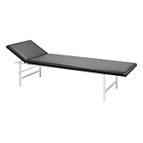 TMS Pro Shop Ruheliege, SÖHNGEN, verstellbares Kopfteil, schwarz, bis 150 kg, 200 x 70 x 50 cm, Art.-Nr. 610316