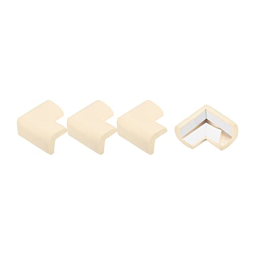 Image of uxcell Corner Guards Edge Protectors, 12Pack Foam Safety Bumper L Shape, 55mm /2.16 inch(L) for Furniture Corner Table Edge Guard, Beige